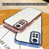 Case Redmi Note 11 4G 2201117TG 2201117TI 2201117TY 2201117TL Flash diamond border transparent phone