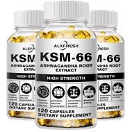 KSM-66 Ashwagandha Root Extract 600mg Capsules Stress and Mood & Athletic Support