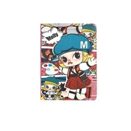 Popmart Painter Jasmine Leather Facebook A5 Color Page Notebook Handbook Diary High-Value Notepad#G1