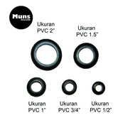 PVC Pipe Grommet Rubber 1/2 - 2 Inch Unisealer Packing Dutch Bucket Hydroponic Water Filter WHEELER