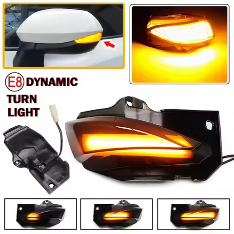 Car Indicator Sequential Side Mirror Light Lamp LED Dynamic Turn Signal Light For Toyota Sienta XP17