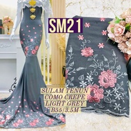 🌹🌹KAIN PASANG COMO CREPE SULAM EXCLUSICE READY STOK 🌹🌹💥💥💥💥💥