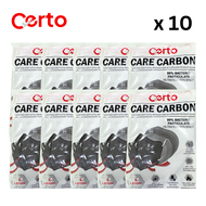 CARBON MASK * 10 หน้ากากอนามัยทางการแพทย์ชนิด N95 แบบมีส่วนประกอบของคาร์บอน