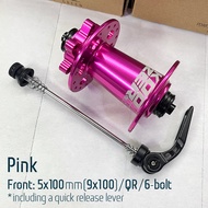 Koozer xm490pro กลองดอกไม้จักรยานเสือภูเขา28 32หลุม36 5x100 15x100แกนกลองด้านหน้า