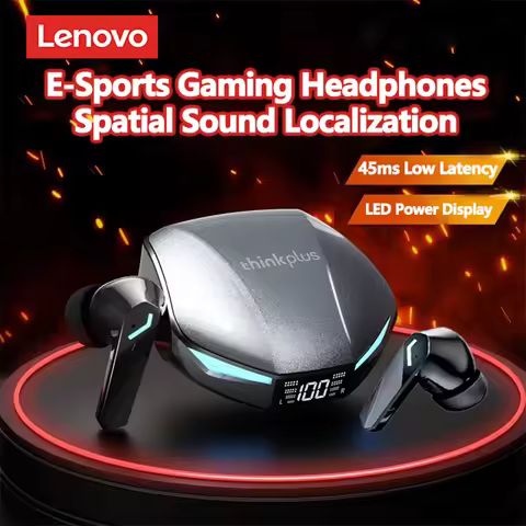 Original Lenovo GM2 Pro Max XT53 Bluetooth Earphones TWS Wireless Headphones Game Sport Headset Nois