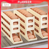 [Flameer] Refrigerator Egg Storage Box Egg Rolling Rack Hold 30 Eggs 4 Tier Egg Holder