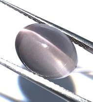 ตาแมว ซิลลิมาไนท์ พลอยเเท้. Natural Sillimanite Cat’s Eye. 6.42 ct(การัต) | 9X11.90mm | 980฿ | SC1