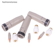 [fashion] 1Set 24KD New Coating Protection Nozzle 0.8/1.0/1.2mm MIG Torch Gas Nozzle Tip Holder Of 2