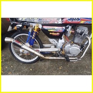 ▫ ♝ ☎ TMX 155/125 : RAIDER CARB 150 / RAIDER FI GP WARRIOR DAENG MUFFLER SET
