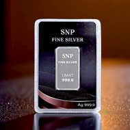 New Snp With Package 999.9% Silver Bar Weight 1 Baht Equal To 15.244 Gram