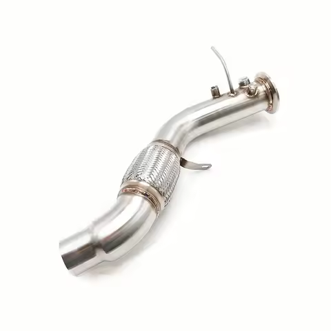 Downpipe Fit 2006-2010 BWM X5 E70 3.0D M57N2 3" Size Stainless Steel Material
