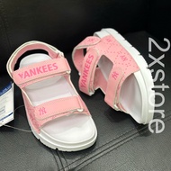Pink MLB yankee sandals, beautiful quality strappy sandals Fullbox