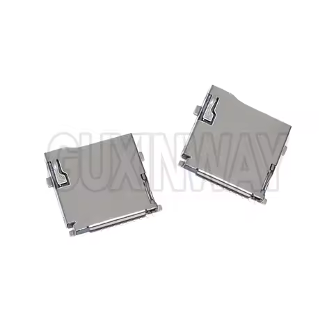 10PCS Size 14*15mm TF Card Deck 9Pin Micro SD Card Slot Connectors Fit For Phone, Tablet, Vehicle Na