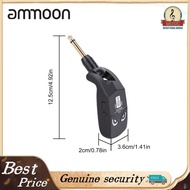 ammoon Guitar Wireless System 2.4G Transmitter Receivers 4ms Ultra Low Latency 10H Long Battery Life