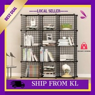 ⭐⭐⭐⭐⭐READY STOCK NEW Artiss Cube Storage Wire Cabinet Metal DIY 12cube /9Cubes Shelves Shelf Bookcas
