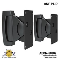 Heavy Duty Speaker Wall Mount - For Bookshelf, Large or Small Speakers