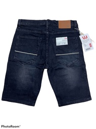SELUAR PENDEK UNIQLO / UNIQLO SHORT PANTS / STRETCH MATERIAL / KAIN GETAH / ELASTIK / UNIQLO JEANS B