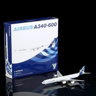 Quality Assurance - YY Wings 1: 400 Airbus Original Factory A340-600 F-WWCA Alloy Airplane Model