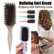 Bounce Curl Define Styling Brush Detangling Hair Brush Tangled Hair Comb Curls Barber Styling Tool