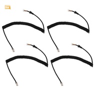4X Replacement Microphones Mic Cable Cord Wire for -48A6J FT-7800 FT-8800 FT-8900 FT-7100M FT-2800M 