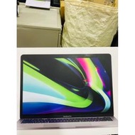 蘋果原廠台灣公司貨 MacBook Pro 13吋 2020年 M1晶片 8G/256G TB 很新-灰 A2338