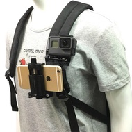 【Worth-Buy】 Backpack Clip Hat Fast Clamp Mount For Mobile Phone Hero 11/10/9/8/7/6/5/4/3 Action 3 2 4k Action Camera