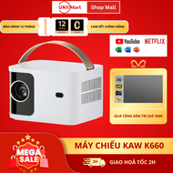 Máy Chiếu 4K Siêu Nét KAW K660 Plus Android 10 Tự Động Lấy Nét - Bảo hành chính hãng 12 tháng