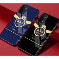 OPPO A74, A74 5G, A95 Glass Case High quality shiny 3D printing.