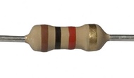 (50pcs) 1/2W Carbon Film Resistor (1 ohm to 10M ohm) - 5% Tolerance - 0.5W - Perintang 1/2 Watt Resi