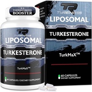 Liposomal Turkesterone Supplement for Men - Testosterone Supplement for Men, Male Enhancing Test Boo