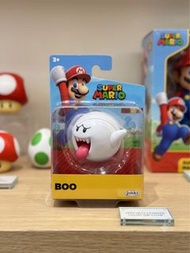 【現貨】任天堂Super Mario 瑪利歐 2.5 吋可動公仔 - 害羞幽靈 (Boo) 吐舌經典款