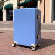 20 吋精緻鋁合金框淺藍色行李箱 20 inch luggage 55 x 22 x 36cm