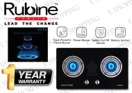 RUBINE RGH-VISTA2B-BL GAS HOB