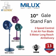 MILUX 10" GALE STAND FAN