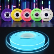 New 8pcs speed inline skatesLUMINOUS LED Wheel 85A  62 64 68 70 72 76 80mm Flash Skate Wheels LED Li