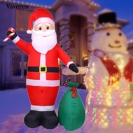 [Vaveren] Christmas Inflatable Santa Large Santa Ornament for Indoor and Outdoor