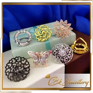 BK Korean Clip Brooch Bawal Buckle Hijab (K221) (K222) (K223) (K224) (K225) (K226)