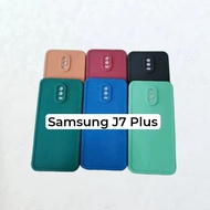 Case Samsung J7PLUS -Softcase Pro Camera Silicone New Macaroni