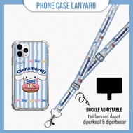 GANTUNGAN [SOFTCASE Set] Sanrio Cinnamoroll Case Strap Lanyard Mobile Hanger a15 a16 a54 a74 a76 a96