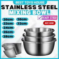 BTH - SUS316 Stainless Steel Extra Thick Mixing Bowl