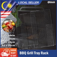 Jaring BBQ Stainless Steel BBQ Barbecue Grill Net BBQ Jaring Besi BBQ Grill Mesh Barbeque Wire Net