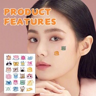 24patches Colorful Cartoon Acne Patch Pe Gentle Non-irritating Covering Skincare Tools Acne E5d2