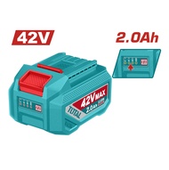 TOTAL แบตเตอรี่ 42V 2.0Ah TFBLI42201 | TOTAL แท่นชาร์จแบตเตอรี่ 42V 2.0A TFCLI42021