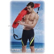 A & T [Made In Taiwan] Swimming Beauty Big Men's Cropped Trunks [2567] M~2L