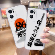 Anime Initial D AE86 Fujiwara Tofu Store Transparent Phone Case For OPPO RENO 8 7 6 5 4 4F F21 7Z 6 6Z 5 5F 2Z FIND X5 X3 A92 A83 A73 A72 A55 A52 A12 A11 A5 A3S PRO LITE 5G 4G