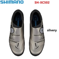 Shimano รองเท้าล็อคตัวเองจักรยานเสือภูเขา XC503 XC502 XC5รองเท้าล็อคจักรยานภูเขาการแข่งออฟโรด XC502