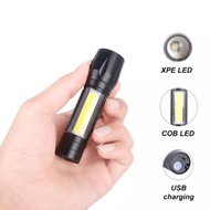 3-function LED flashlight Rechargeable LED system flashlight/