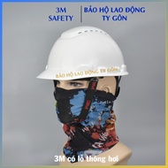 3M premium safety helmet includes helmet strap