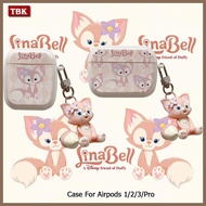 airpods 3 case Cartoon Lina Bell Silicone Rubber There Is A Lanyard. Airport pro gen2