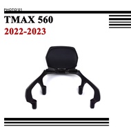 PSLER For Yamaha TMAX 560 TMAX560 Backrest Rack Rear Luggage Tail Rack Top Box Frame Bracket Shelf 2022 2023